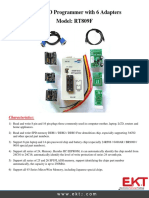 ICSP LCD Programmer 6 Adapters Model RT809F