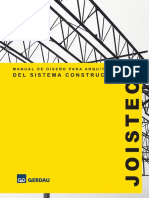 Manual de Diseno Para Arquitectos Del Sistema Constructivo Joistec