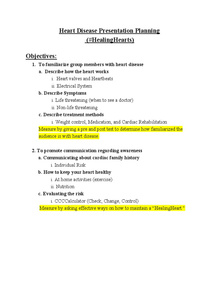 Presentation Planning | PDF