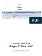 LAPORAN IGD Minggu, 17 Maret 2019 [Autosaved]