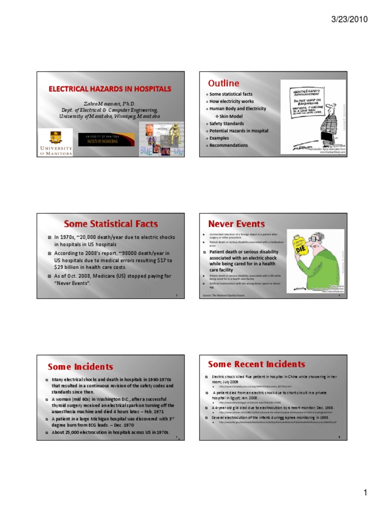 Hospital Electrical Safety | PDF | Electrical Resistance And Conductance |  Electrical Impedance