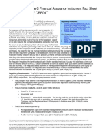 Financial Letter of Credit PDF