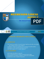 Regresión Lineal Simple