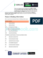 Finance & Banking Abbreviations: Short Form Full Form