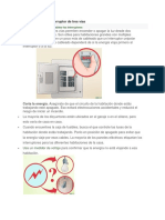 como cablear un interruptor de tre cias