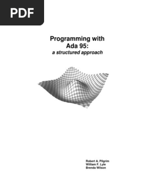 Ada Textbook Programming Language Computer Program