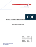 Manual Sistema de Gestion Ambiental