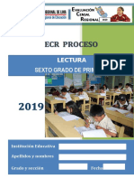 Lectura 6° - Primaria - Ecr Proceso 2019
