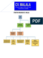 Struktur Organisasi CV