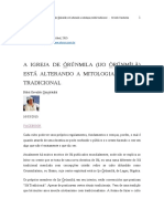 A Igreja de Orunmila Esta Alterando A Mitologi PDF