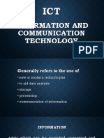 Information and Communication Technology