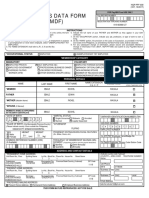 HQP-PFF-039 Member Data Form