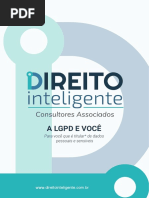 Cartilha LGPD e Você