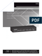 Black Box: Servswitch DT Series Usb/Dvi/Audio KVM Switches