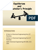 Le Chateliers Principle: By: Vinod Kumar