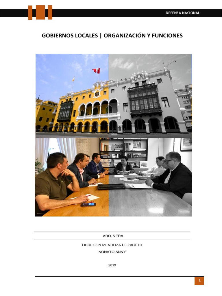Gobiernos Locales | PDF | Gobierno local | Alcalde