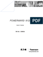 Powerware 9120 User Manual 700 3000VA