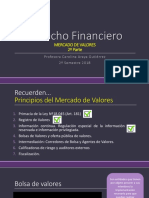 3. Derecho Financiero. Mercado de Capitales II