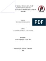 Derechos humanos y violencia de género