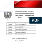 Resumen, Teoria Del Estado (Compilado) Contrato Social (Libro II) 2019