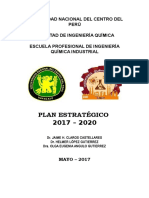 Plan Estratégico 2017 - 2020