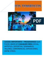 EVENTOS TEMÁTICOS