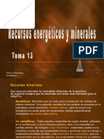 T13.2 Recursos Minerales