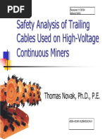 Safety Analysis of Trailing Cables