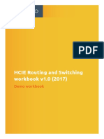 HCIE Routing and Switching Workbook v1.0 2017