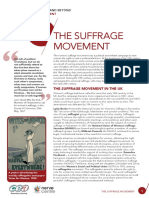 1918 The Suffrage Movement
