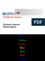 SCRUM 59 Minutes: Giovanni Asproni Rachel Davies