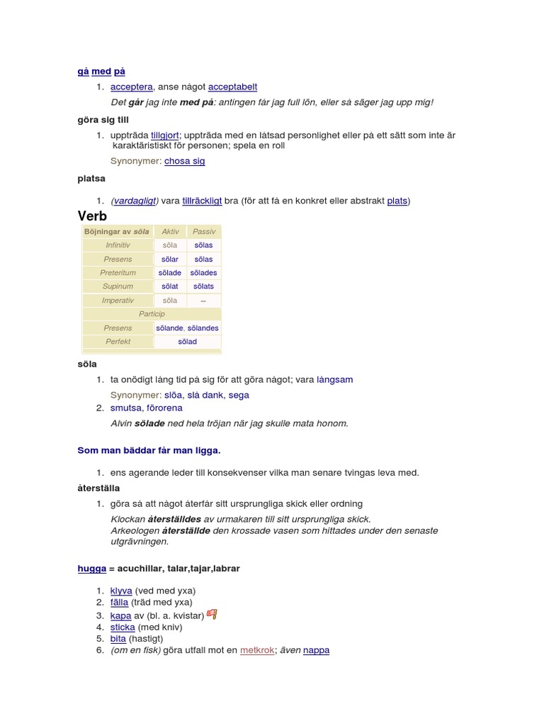 Verb | PDF