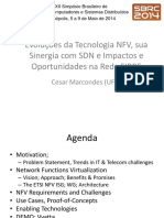 Evoluções Da Tecnologia NFV, Sua Sinergia Com SDN e Impactos e Oportunidades Na Rede FIBRE