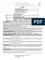 Informe mensual de actividades de la línea Amarilla de Mi Teleférico