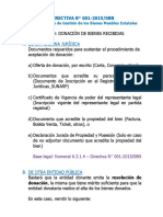 Documentacion Sustentatoria Aceptacion Donacion