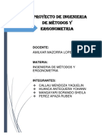 Ingenieria de Métodos Proyecto