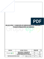 Seleccion y Conexion de Medidores de Energia y Transformadores de Medida v2.1