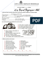 Agc Simple Present Vs Present Progressive