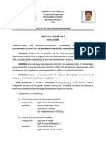 Formulating Barangay Development Council Committees