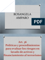 Art. 36 Ley de Lavado de Activos