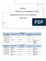 Jadwal Keb. Spper BP SD Juni 2019