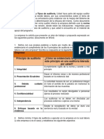 Principios y tipos de auditoría ISO 19001