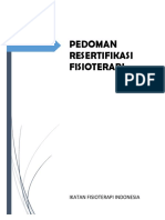 SK 631 Tentang Pedoman Re-Sertifikasi Fisioterapi