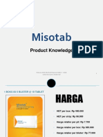 (MISOTAB) - Product Knowledge Misotab