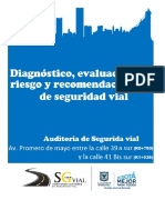 Diagnóstico, Evaluacion de Riesgo y Recomendación de Seguridad Vial