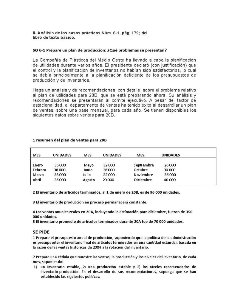 Tarea 3 de Presupuesto | PDF | Presupuesto | Inventario