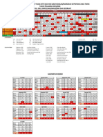 Kalender Pendidikan Provinsi Jatim 2019 - 2020 NEW