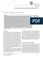 Geological Evolution of The Holocene Yarra Delta and Its Relationship