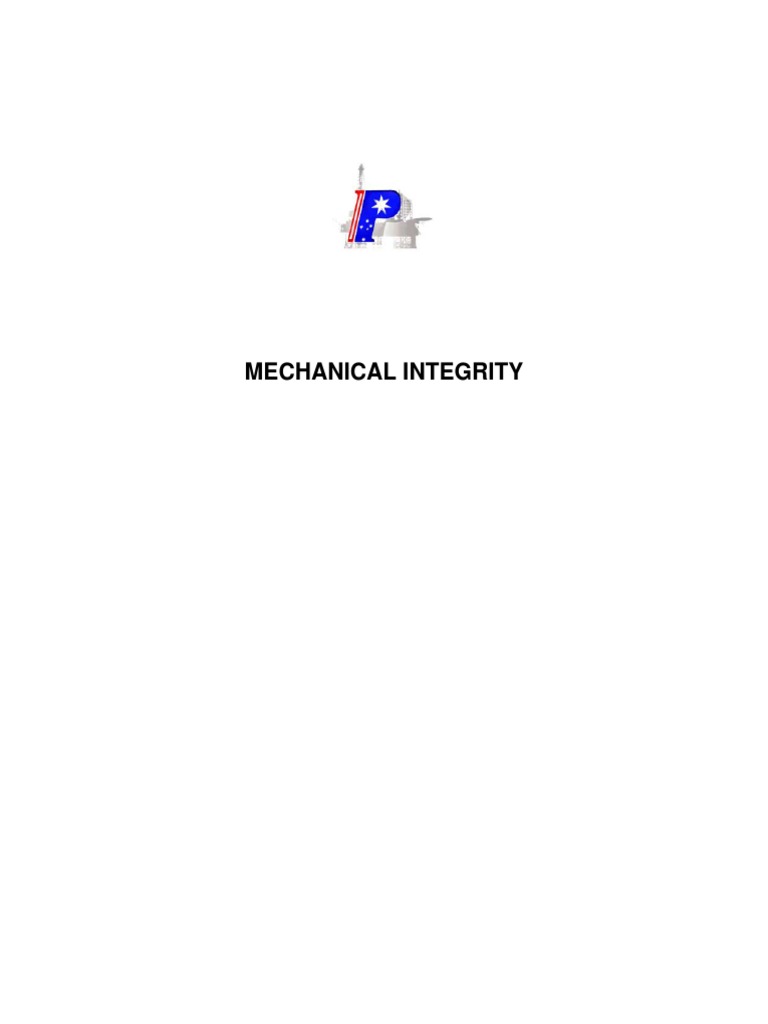 Mechanical Integrity Program Overview | PDF | Quality Assurance ...