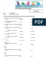 UAS Tema 3 Kelas 2 SD